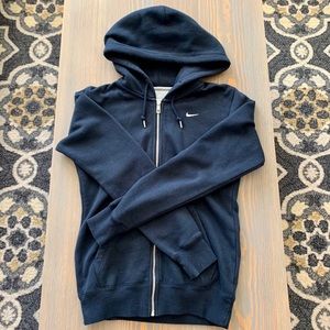 Blue Nike Zip Up Hoodie Size XS